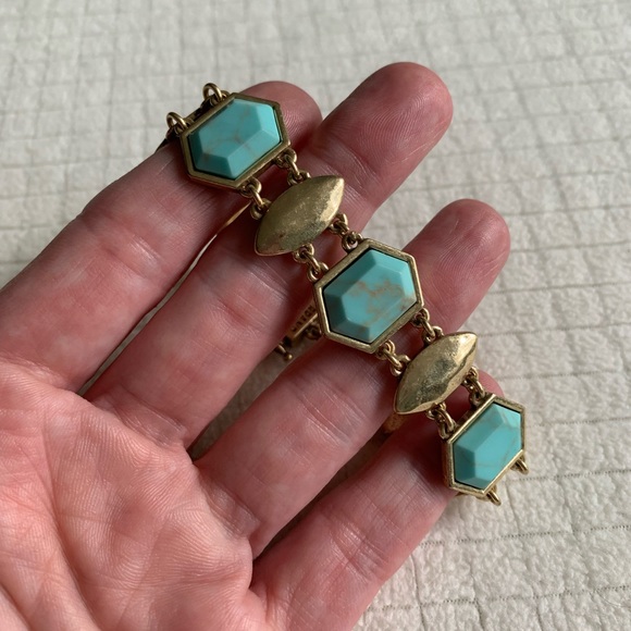 Lucky Brand turquoise bracelet - Picture 7 of 8